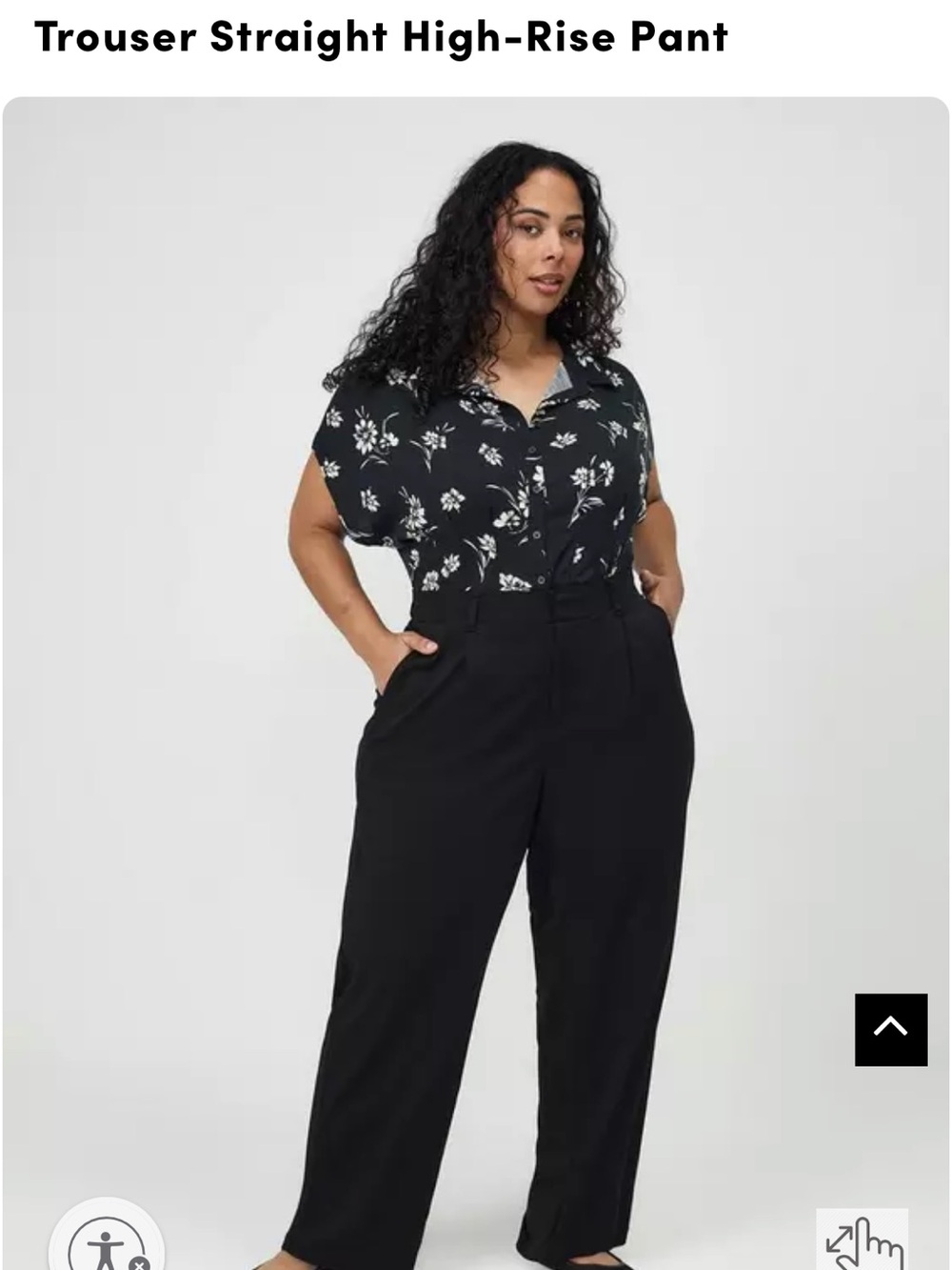 Torrid straight leg trousers